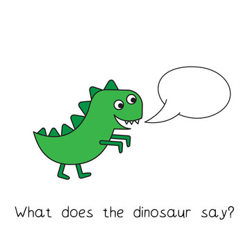 Cartoon Dinosaur Kids Learning Game
