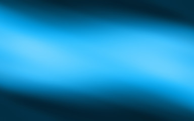 Abstract blue background - dark top and bottom of the image