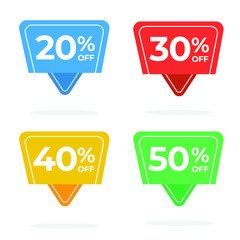 discount label template
