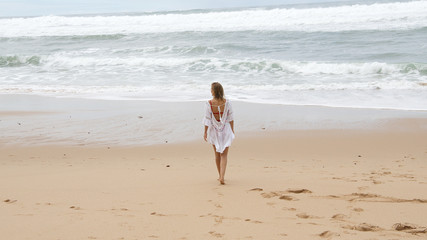 Summer vacation at the beach - typical view - travel photography