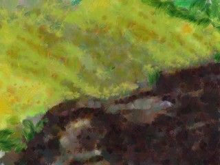 Colorful scratched grunge texture. Dry oil strokes background. Design pattern.