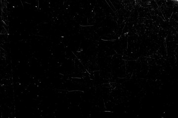 scratches isolated on a black background. template for design - obrazy, fototapety, plakaty