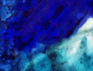 Original abstract painting at canvas. Mixed media pattern. Hand drawn art background.