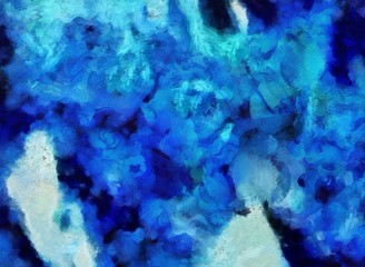 Original abstract painting at canvas. Mixed media pattern. Hand drawn art background.