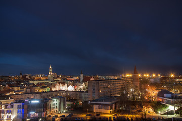 Opole city in Opolskie Voivodeship with old hertiage buildings and wonderful views