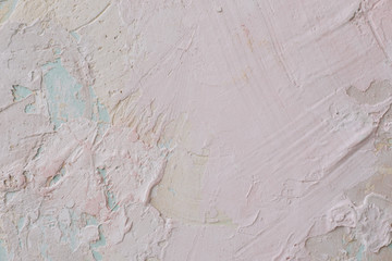 Pink wall concrete backdrop texture. Abstract grunge decorative light texture. Art rough background with copy space. 