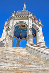 Sainte-Anne-d'Auray. Mémorial de la première guerre mondiale. Morbihan. Bretagne	