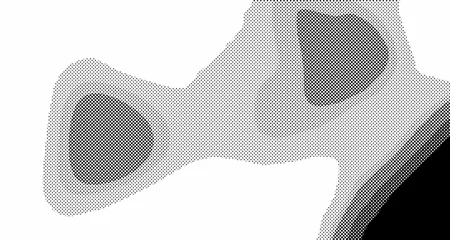 Selbstklebende Fototapeten Halftone wave psychedelic background. Curved gradient texture or pattern. Vertical gradient dots. Pop art texture. Vector illustration. © Big-Team-Studio ✅ 