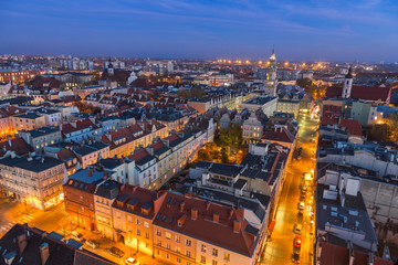 Obraz na płótnie Canvas Opole city in Opolskie Voivodeship with old hertiage buildings and wonderful views