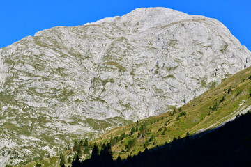 Sonnenaufgang am Plöckenpass