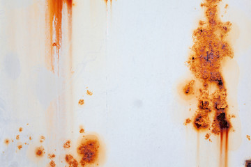 grunge old metal iron rust background and texture