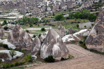 Cappadocia landscape, Turkey