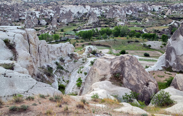 Cave towns. Cappadocia, Turkey