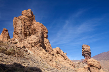 Fototapeta premium Tenerife, former summit of the island Roques Garcia