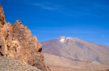 Tenerife,  former summit of the island Roques Garcia