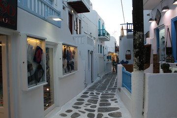 Fototapeta premium Mykonos island in the Aegean sea, Greece, Cyclades