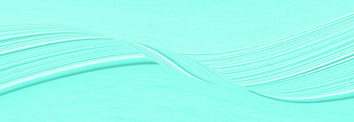 Aquamarine. Blue background with waves and lines in the same style for a wedding card, beautiful texture of an abstract pattern for a screensaver.