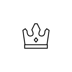 king crown icon vector illustration