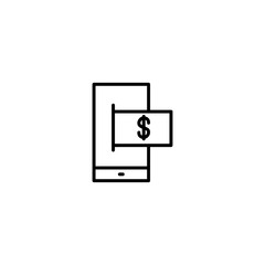 online payment icon vector illustration