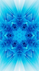 cristal symmetry abstract design pattern. symbol.