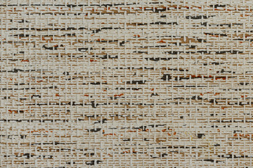 Furniture fabric texture with pattern, brown texture background.