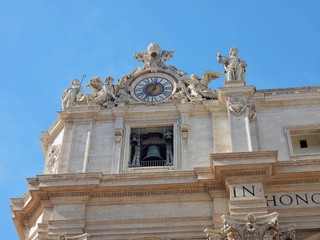Vaticano - Orologio della Basilica di San Pietro