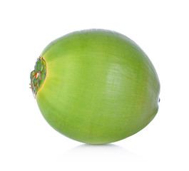 Coconut isolated on white background.