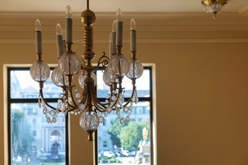 Classic antique vintage chandelier