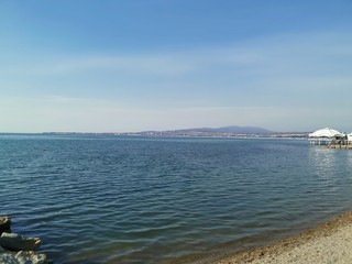 sea and blue sky