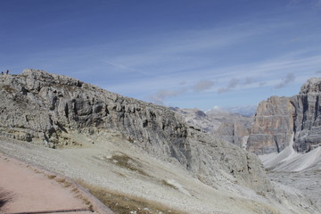 Wonderful mountain view by Rifugio Lagazuoi