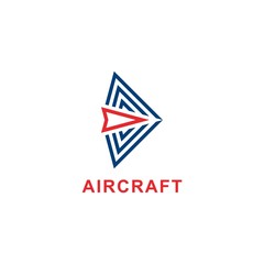 Abstract Logo. Aircraft Logo Design