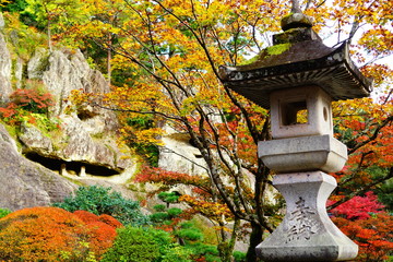 那谷寺の紅葉