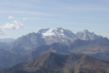 Wonderful mountain view by Rifugio Lagazuoi
