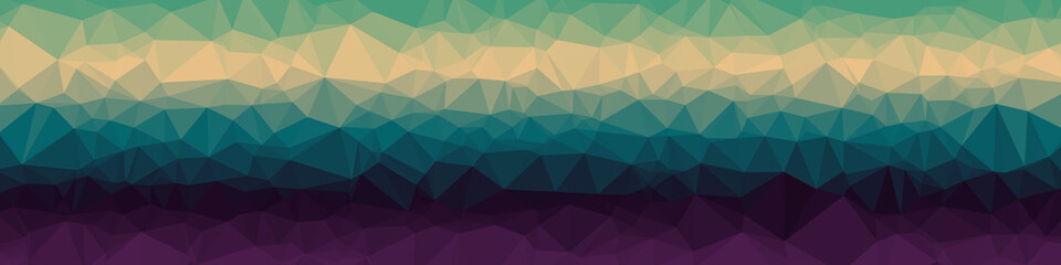 Abstract Color trianglify Generative Art background illustration