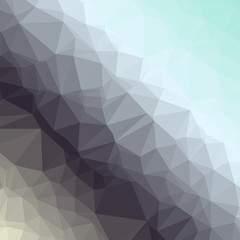 Abstract Color trianglify Generative Art background illustration
