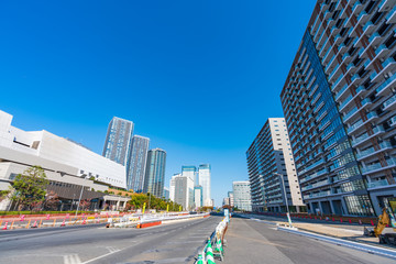 Fototapeta premium 晴海の東京オリンピック・パラリンピック選手村