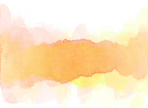 Abstract watercolor texture background. Hand painted illustration. © OneyWhyStudio