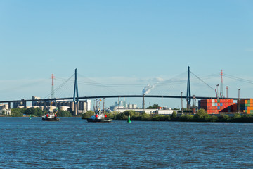 Bootstour auf der Elbe vom Hamburger Hafen bis Blankenese