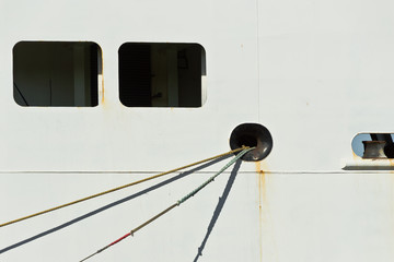 Fototapeta na wymiar Bootstour auf der Elbe vom Hamburger Hafen bis Blankenese