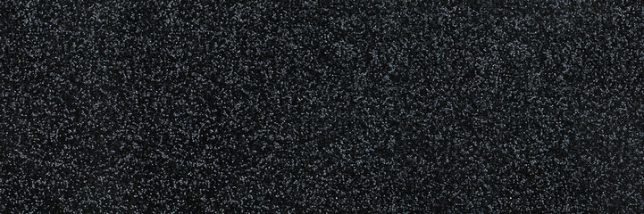 Wide Panorama of Black and White  Background. Texture matte dark texture with star dust.