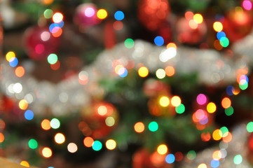 christmas festive bokeh colorful background