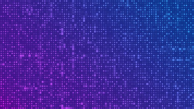 Binary code background. Digital binary data and streaming digital code background. Abstract futuristic cyberspace. Matrix background with digits 1.0. Coding or Hacker concept. Vector illustration.