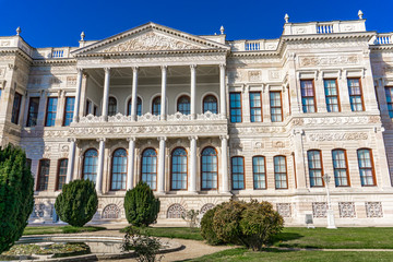 Dolmabahce Palace in Istanbul, Turkey