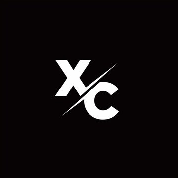XC Logo Letter Monogram Slash with Modern logo designs template