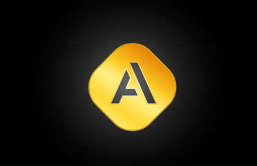 letter A alphabet icon logo shape for business company design