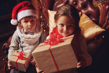 Fototapeta na wymiar gifts for kids