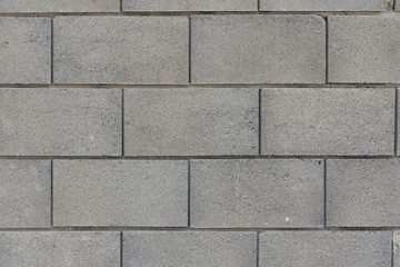 Obraz premium Concrete wall texture background. Natural stones. Building's facade decor. Decorative plaster. House exterior. 