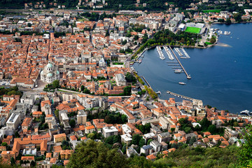 favorite city view from the plane