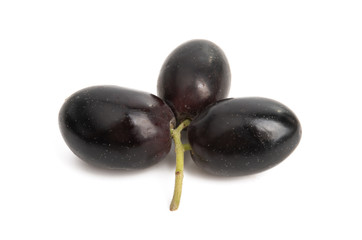 black olives isolated