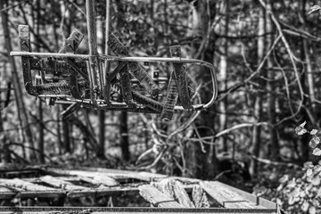 Obraz premium Tjernobyl Pripyat broken abandoned 